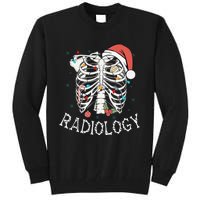 Merry Xraymas Skeleton Rib Cage Radiology Christmas Gifts Tall Sweatshirt