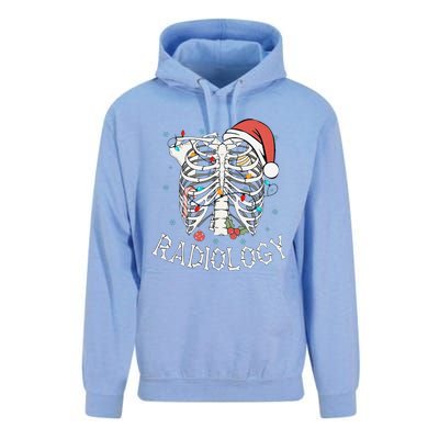 Merry Xraymas Skeleton Rib Cage Radiology Christmas Gifts Unisex Surf Hoodie