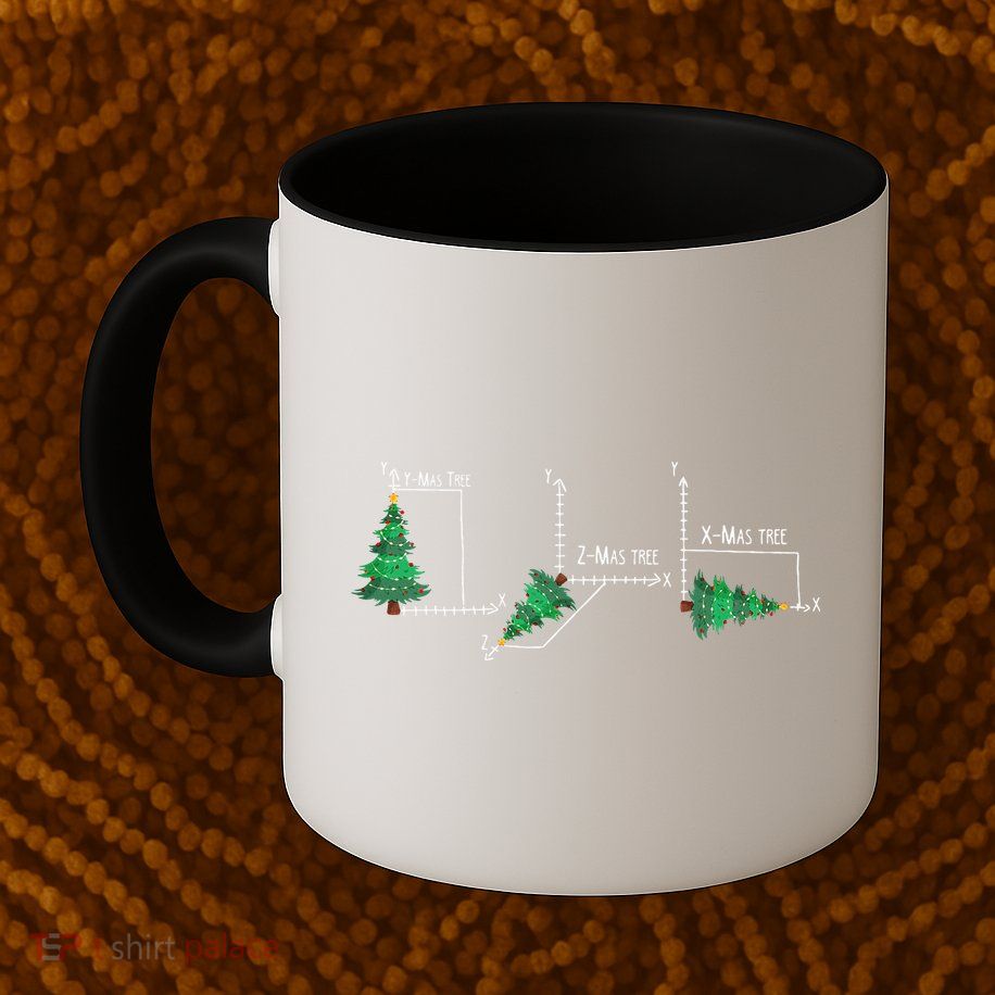 merry xmas tree math christmas  Mug