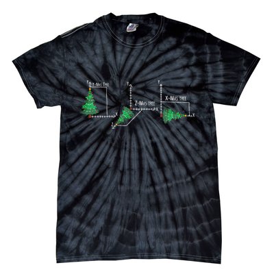 merry xmas tree math christmas  Tie-Dye T-Shirt