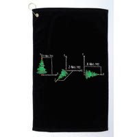 merry xmas tree math christmas  Golf Towel