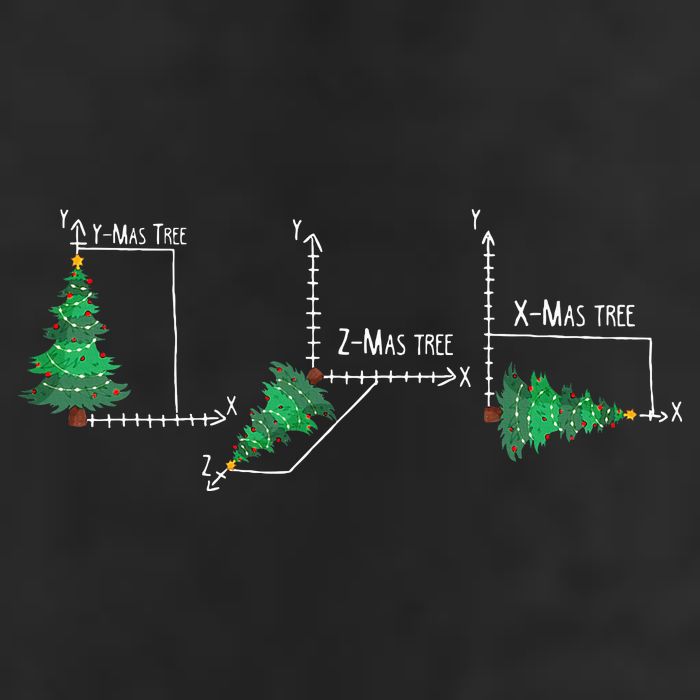 merry xmas tree math christmas  Golf Towel