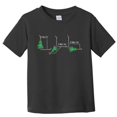 merry xmas tree math christmas  Toddler T-Shirt