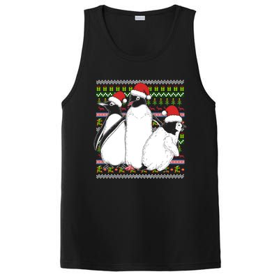 Merry Xmas Ugly Christmas Antarctica Animal Lover Penguin Meaningful Gift PosiCharge Competitor Tank