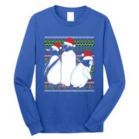 Merry Xmas Ugly Christmas Antarctica Animal Lover Penguin Meaningful Gift Long Sleeve Shirt