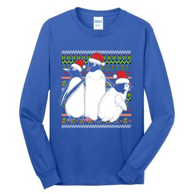 Merry Xmas Ugly Christmas Antarctica Animal Lover Penguin Meaningful Gift Tall Long Sleeve T-Shirt