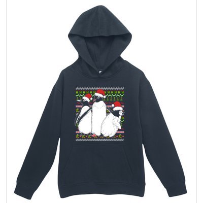 Merry Xmas Ugly Christmas Antarctica Animal Lover Penguin Meaningful Gift Urban Pullover Hoodie