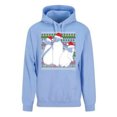 Merry Xmas Ugly Christmas Antarctica Animal Lover Penguin Meaningful Gift Unisex Surf Hoodie