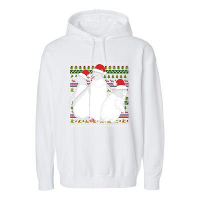 Merry Xmas Ugly Christmas Antarctica Animal Lover Penguin Meaningful Gift Garment-Dyed Fleece Hoodie