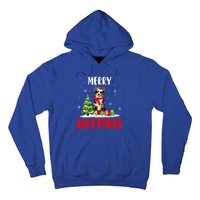 Merry Xmas Woofmas Santa Reindeer Australian Shepherd Dog Great Gift Hoodie