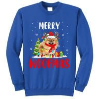 Merry Xmas Woofmas Xmas Lights Santa Reindeer Pekingese Dog Gift Sweatshirt