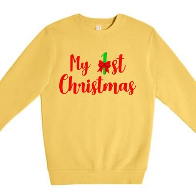 My 1st Christmas Premium Crewneck Sweatshirt