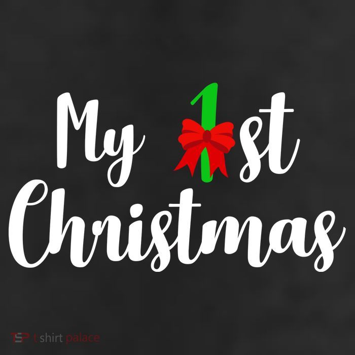 My 1st Christmas 7 Panel Mesh Trucker Snapback Hat