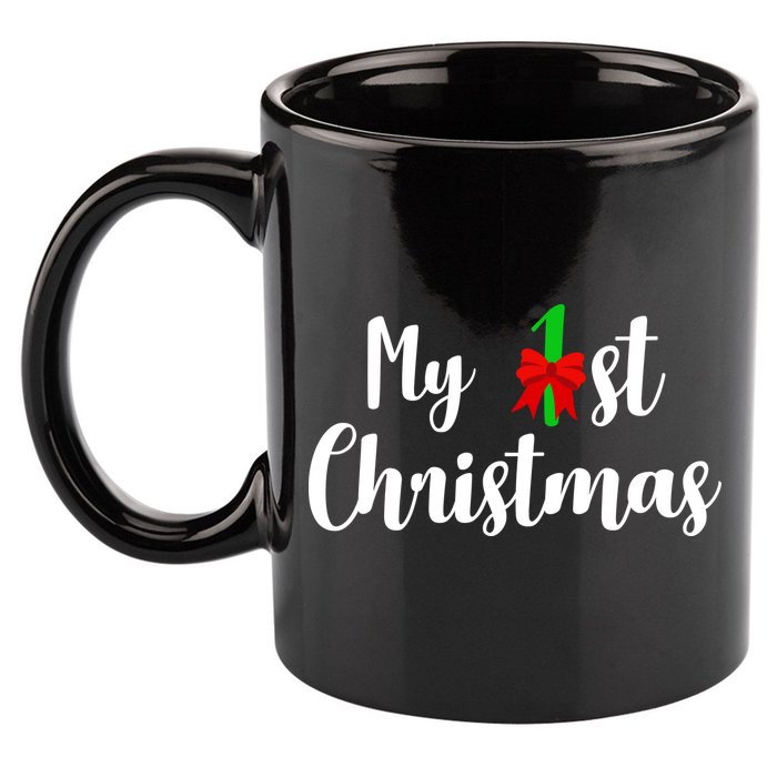 My 1st Christmas 11oz C Handle Ceramic Mug