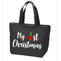 My 1st Christmas Zip Tote Bag