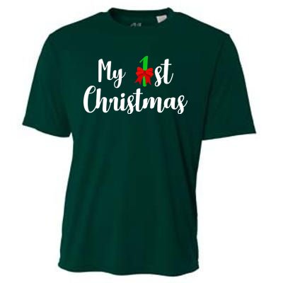 My 1st Christmas Cooling Performance Crew T-Shirt