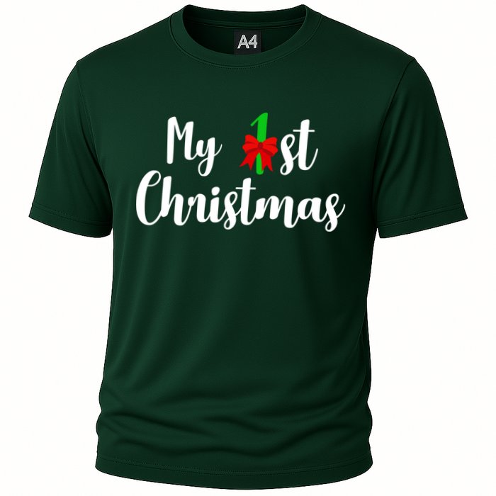 My 1st Christmas Cooling Performance Crew T-Shirt