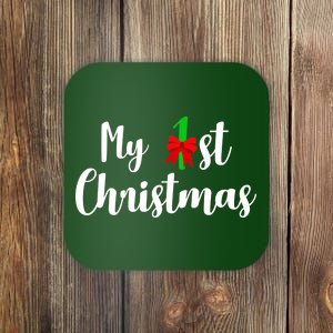 My 1st Christmas Coaster