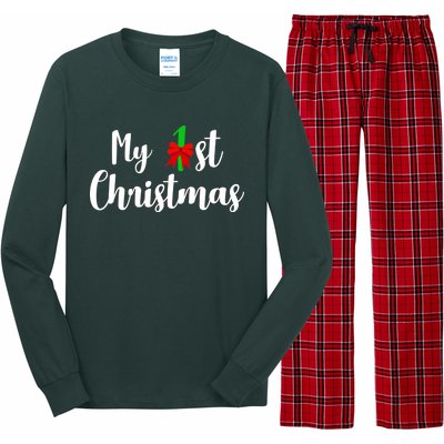 My 1st Christmas Long Sleeve Pajama Set