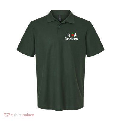 My 1st Christmas Softstyle Adult Sport Polo