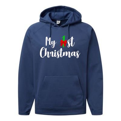 My 1st Christmas Performance Fleece Hoodie