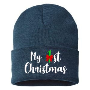 My 1st Christmas Sustainable Knit Beanie