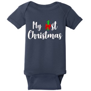 My 1st Christmas Baby Bodysuit