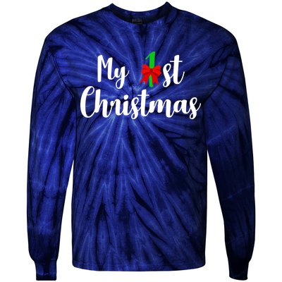 My 1st Christmas Tie-Dye Long Sleeve Shirt