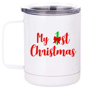 My 1st Christmas 12 oz Stainless Steel Tumbler Cup