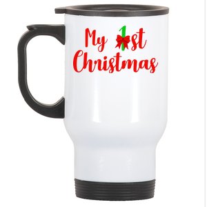 My 1st Christmas Stainless Steel Travel Mug