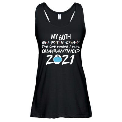 My 60th Birthday Quarantined 2021 Ladies Essential Flowy Tank