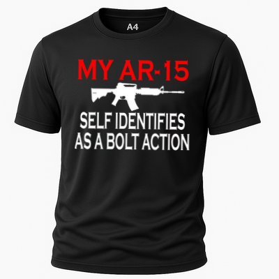 My AR-15 Self Identifies As A Bolt Action Performance Shirt