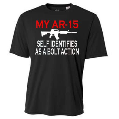 My AR-15 Self Identifies As A Bolt Action Cooling Performance Crew T-Shirt