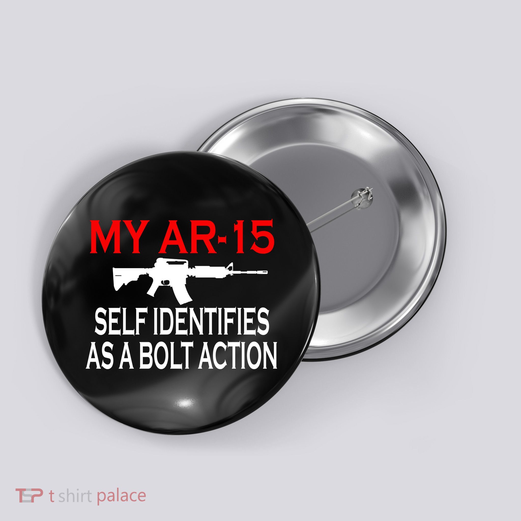 My AR-15 Self Identifies As A Bolt Action Button