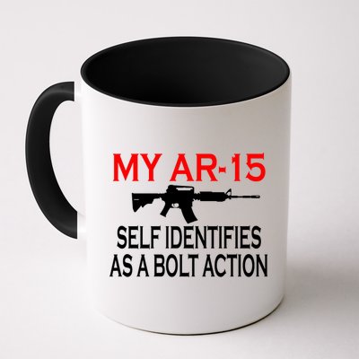 My AR-15 Self Identifies As A Bolt Action Mug