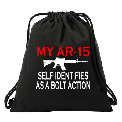 My AR-15 Self Identifies As A Bolt Action Drawstring Bag