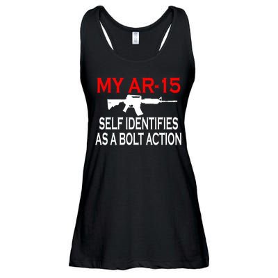 My AR-15 Self Identifies As A Bolt Action Ladies Essential Flowy Tank