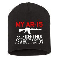 My AR-15 Self Identifies As A Bolt Action Short Acrylic Beanie