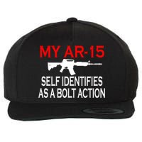 My AR-15 Self Identifies As A Bolt Action Wool Snapback Cap