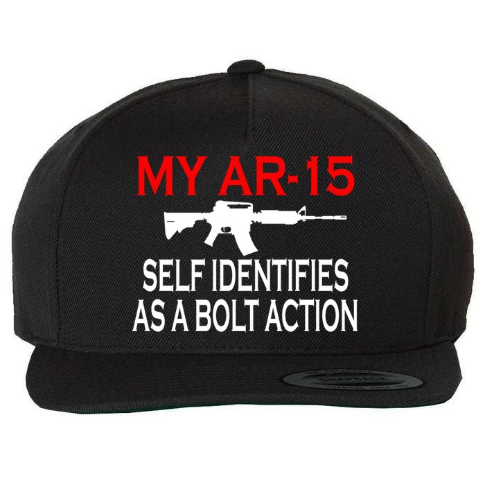 My AR-15 Self Identifies As A Bolt Action Wool Snapback Cap