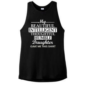 My Beautiful Intelligent Daughter Gave Me This Ladies PosiCharge Tri-Blend Wicking Tank