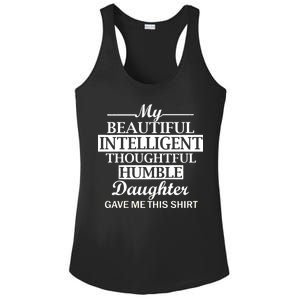 My Beautiful Intelligent Daughter Gave Me This Ladies PosiCharge Competitor Racerback Tank