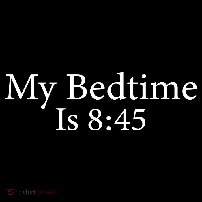 My Bedtime Is 8:45 Apron