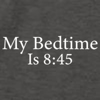 My Bedtime Is 8:45 Vector Backpack