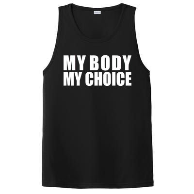 My Body My Choice Anti Donald Trump PosiCharge Competitor Tank