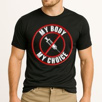 My Body My Choice Anti Vaccine Cooling Performance Crew T-Shirt