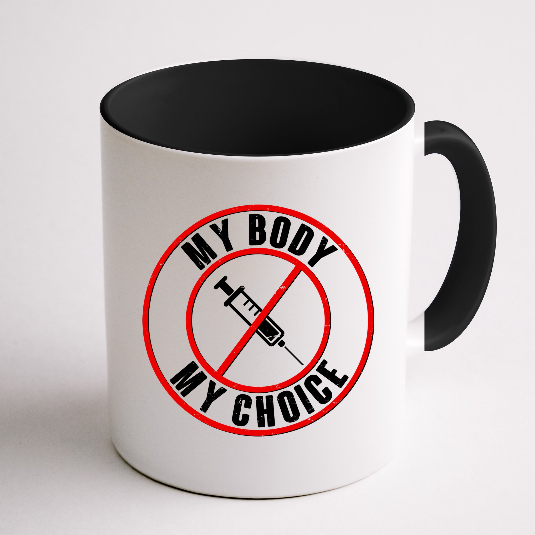 My Body My Choice Anti Vaccine Mug