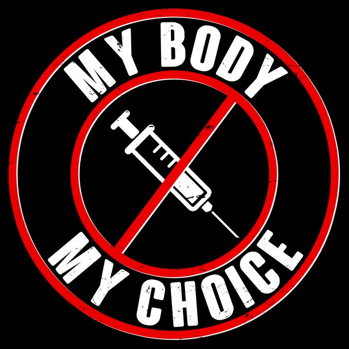 My Body My Choice Anti Vaccine Flatbill Hat