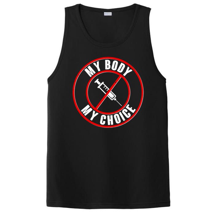 My Body My Choice Anti Vaccine PosiCharge Competitor Tank