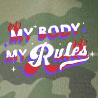 My Body My Rules Legacy Tie Dye Trucker Hat